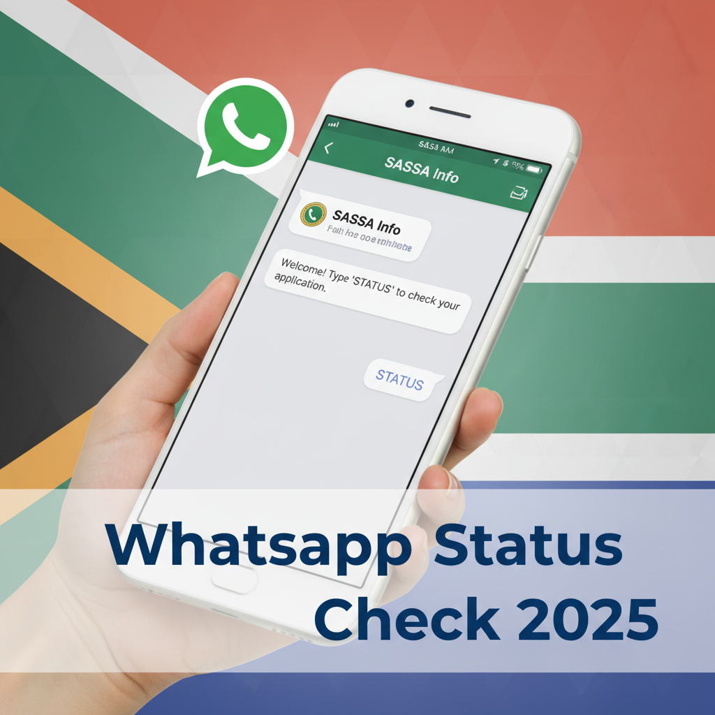 How to Check SASSA Status on WhatsApp (Official 2025 Guide)